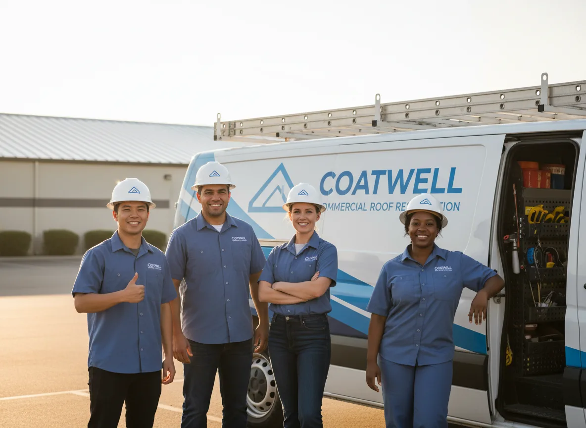 Commercial roof coating company in Lucedale, MS
